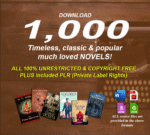 1000 timeless classic & famous novels in digital