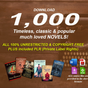 1000 timeless classic & famous novels in digital