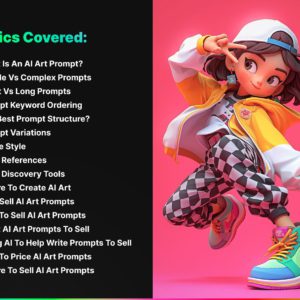 AI Art Prompt Mastery | 61-Page Step-by-Step Guide to Writing & Selling Prompts