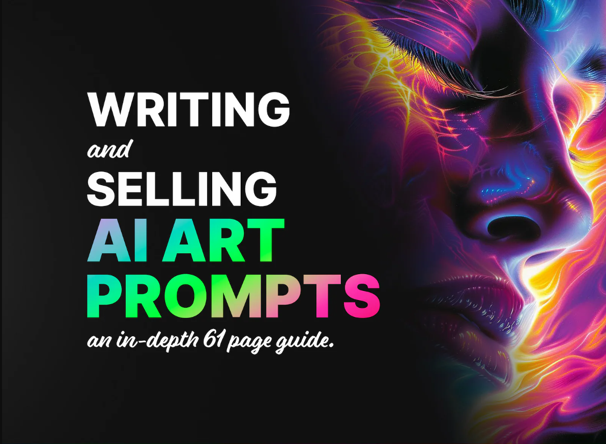 AI Art Prompt Mastery | 61-Page Step-by-Step Guide to Writing & Selling Prompts