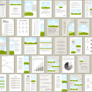 Canva eBook & Course Workbook Mega Template – 250 Pages of Editable Brilliance