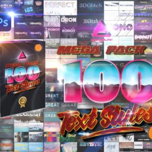 The Complete 100 Photoshop Text & Style FX Toolkit