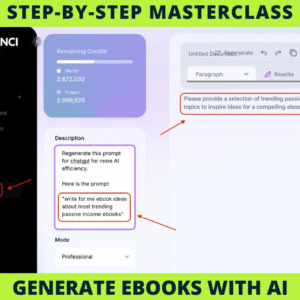 AI-Powered eBook Mastery – Complete Video Course to Create & Launch Your Own eBook Fast