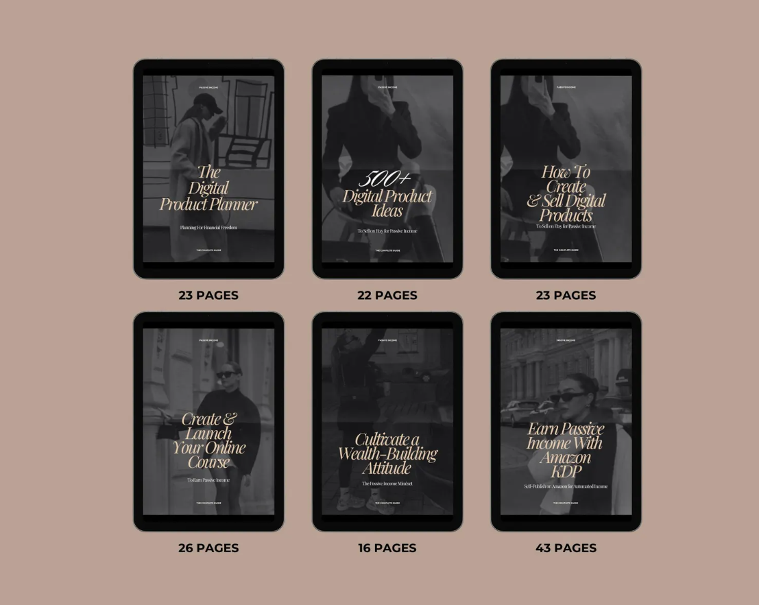 The Ultimate Passive Income Library | Digital eBook Bundle with Full MRR Rights - Image 10