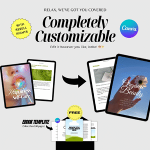 5 Done-for-You PLR Guides | MRR Glow Up Bundle | Self-Improvement, Personal Growth