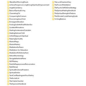 Complete Spirituality PLR Pack | eBooks and Articles for Resale & Commercial Use