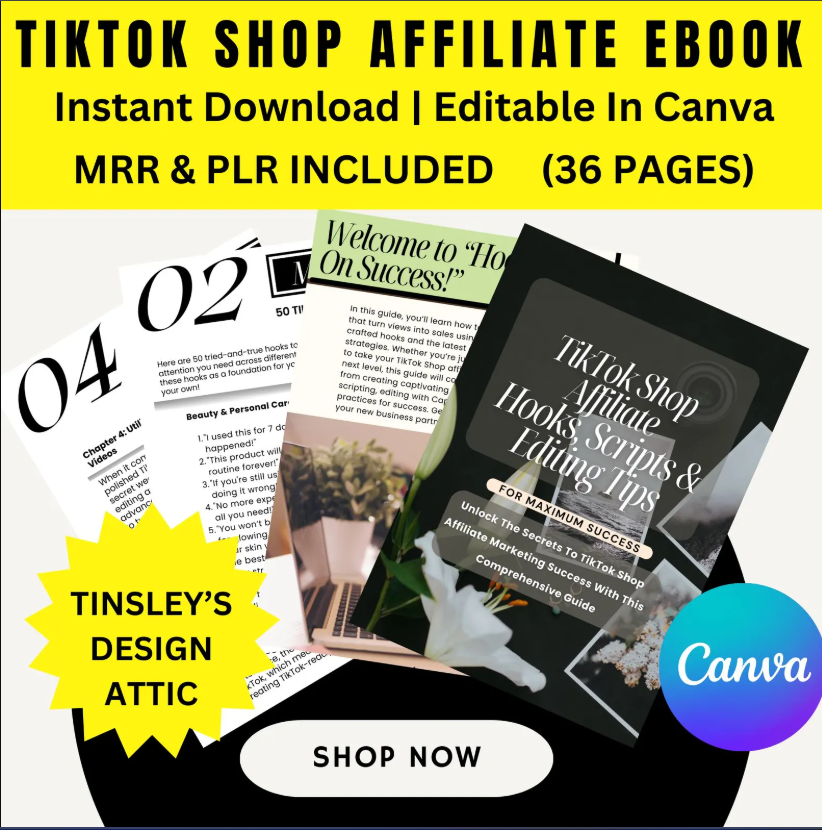 TikTok Money Maker Scripts & Hooks | Affiliate Success Toolkit 2025 | PLR + MRR License - Image 2