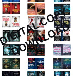 DIY Mini Psychological Thriller Books | Printable PDF Digital Download
