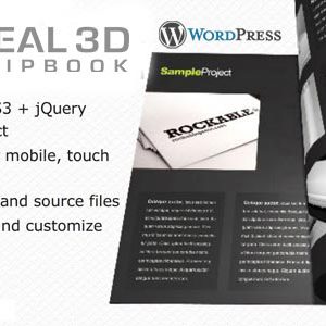 WordPress 3D FlipBook Tool – Real3D Plugin for Stunning Digital Books